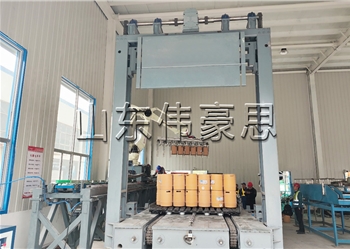 桶料全自動裝車機，啤酒桶自動裝車系統(tǒng)現(xiàn)場