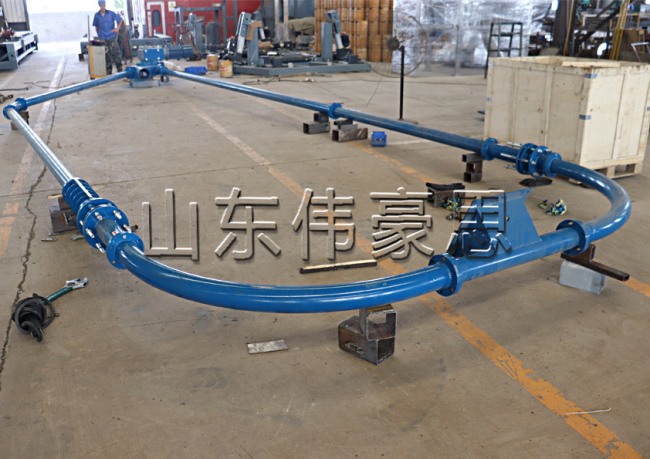 碳酸鈣管鏈?zhǔn)捷斔蜋C(jī)，管鏈分?jǐn)傒斔蜋C(jī)生產(chǎn)現(xiàn)場(chǎng)
