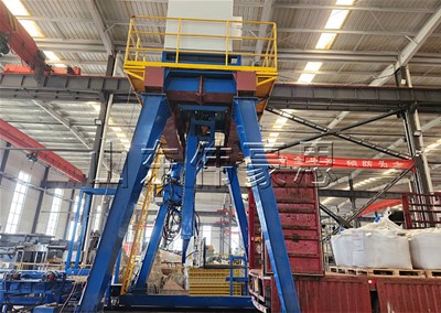 白炭黑噸袋自動(dòng)裝車機(jī) 噸袋裝車機(jī)器人工作流程