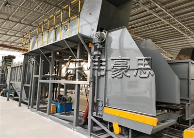 重鈣粉整垛自動拆包機(jī)是怎樣自動完成拆垛拆包的？